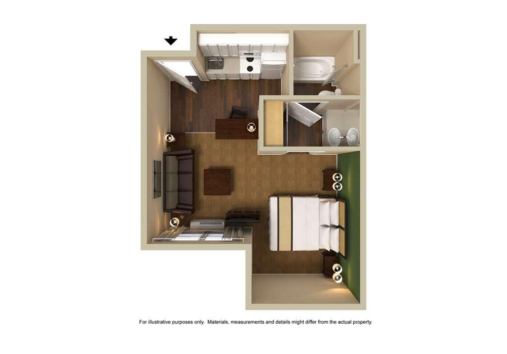 Extended Stay America Suites - Pleasanton - Chabot Dr Habitación foto
